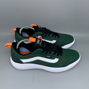Vans UltraRange EXO Mountain View Green Skate Shoes Men's‎ Sz 8.5 Women's Sz 10